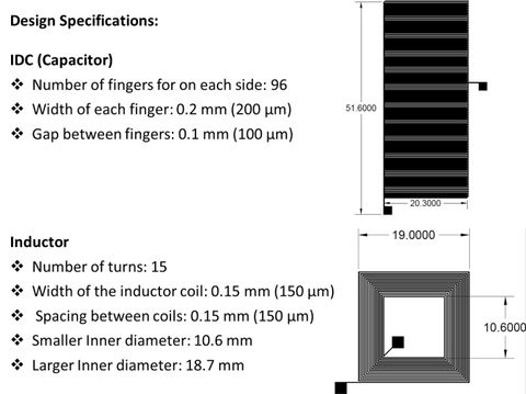 Design Specifications of LC sensor